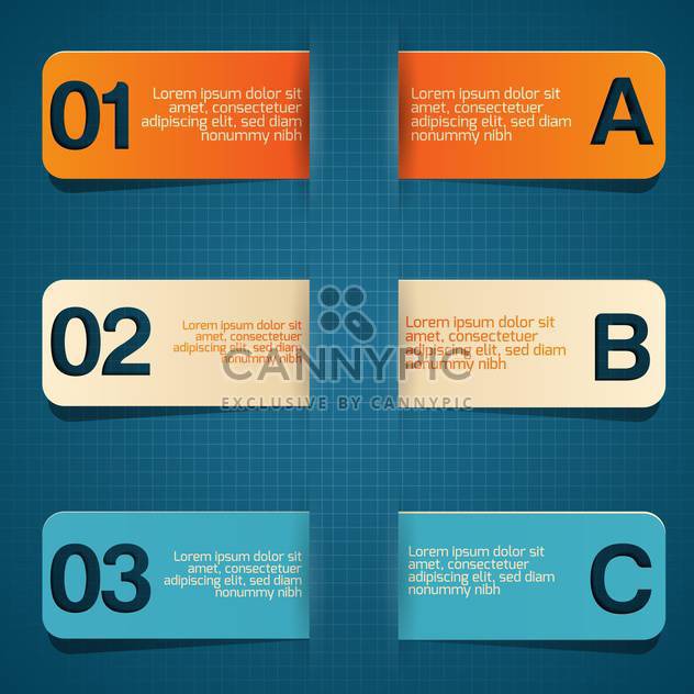 business concept written on three tablets on blue background - Kostenloses vector #127924