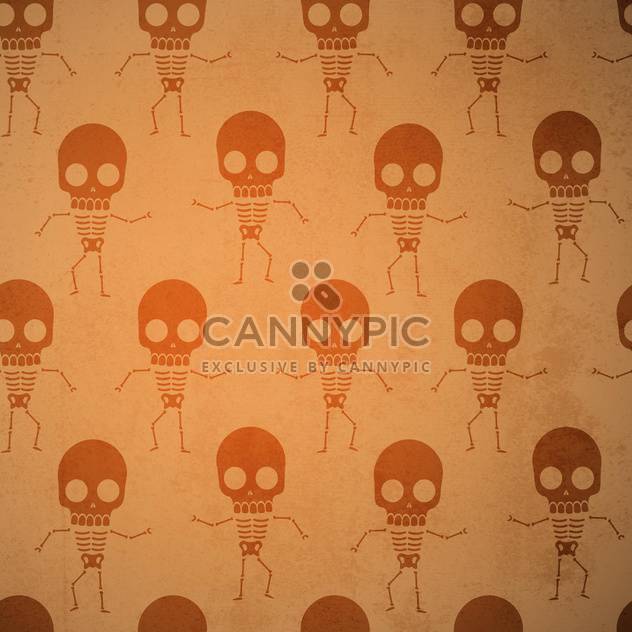 Vector background with skeletons. - Kostenloses vector #131224