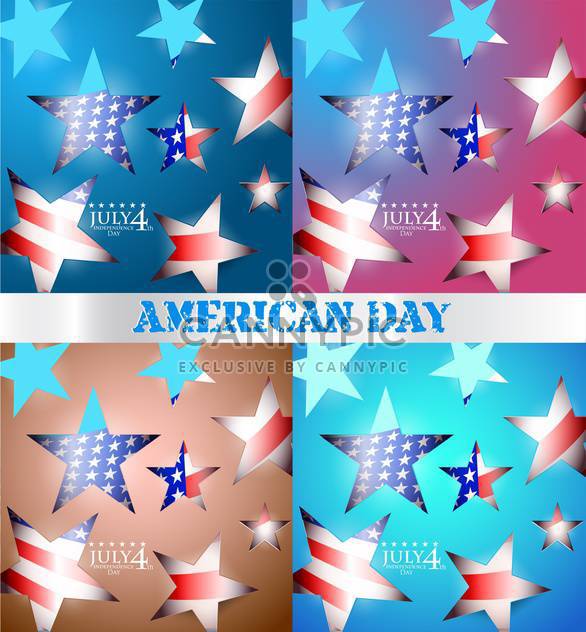 usa independence day illustration - vector gratuit #134154 