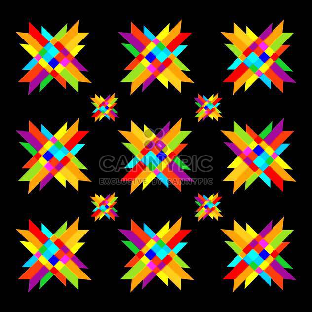 Colorful background with design geometric elements - Kostenloses vector #127394