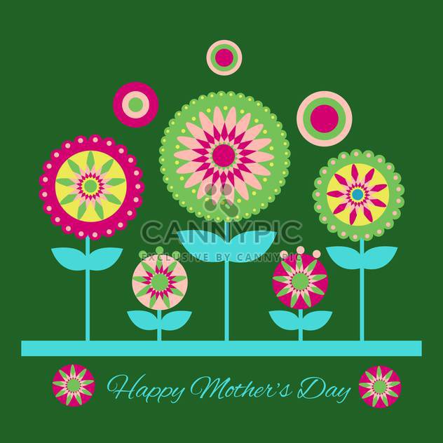 Happy mother day background - Free vector #130564