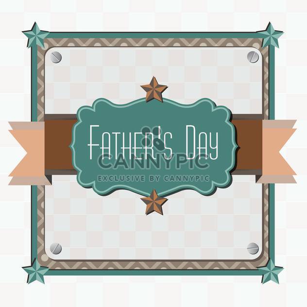 father's day card background - vector #134004 gratis