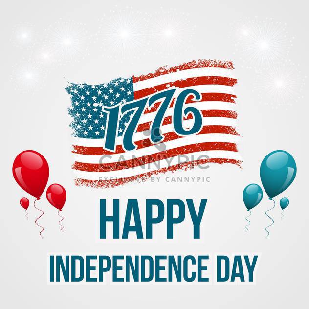 american independence day background - vector #134044 gratis